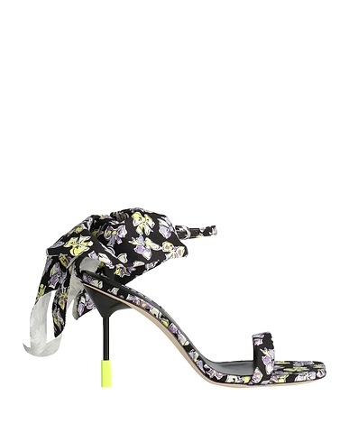 MSGM Sandals Black Textile fibres