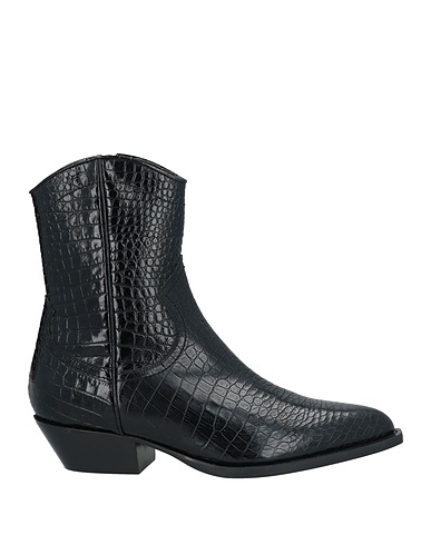 PHILOSOPHY di LORENZO SERAFINI Ankle boot Black Leather