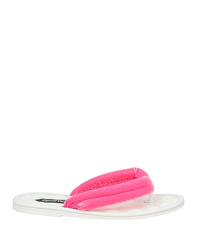 TOM FORD Flip flops Pink Calfskin, Viscose