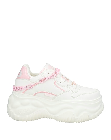 BUFFALO Sneakers White Textile fibres