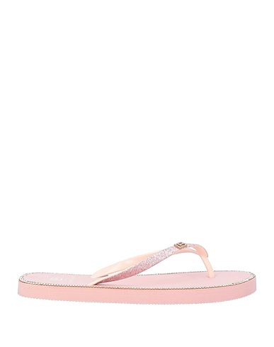 LAURA BIAGIOTTI Flip flops Blush Textile fibres