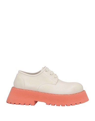 MARSÈLL Laced shoes Light grey Calfskin