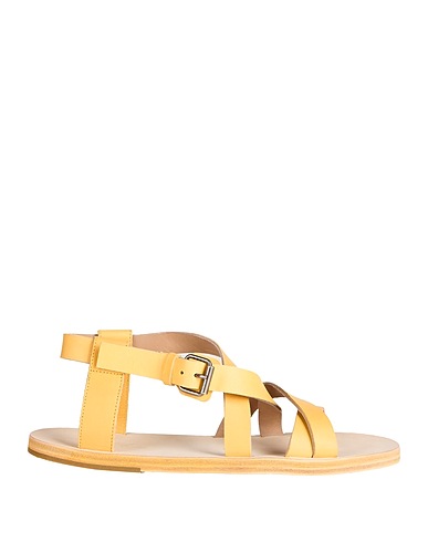 MARSÈLL Sandals Yellow Leather