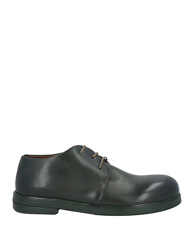 MARSÈLL Laced shoes Dark green Calfskin