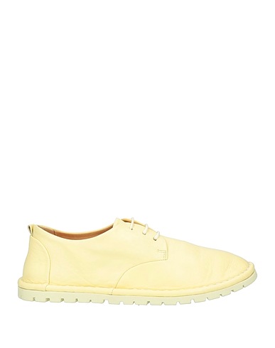 MARSÈLL Schnürschuhe Pastellgelb Kalbsleder