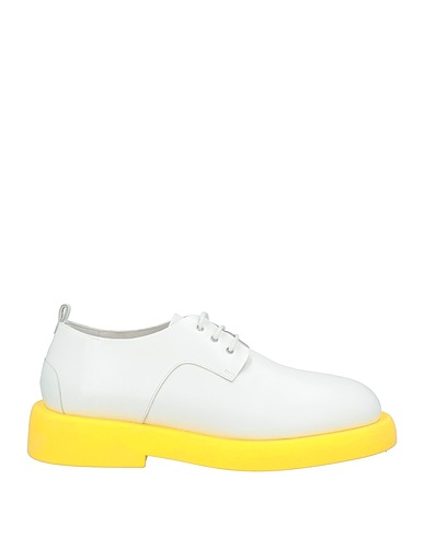 MARSÈLL Laced shoes Off white Calfskin