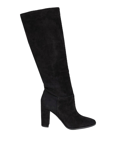 LAUREN RALPH LAUREN Boots Artizan Suede Tall Boot
 Black 100% Leather