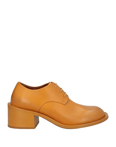 MARSÈLL Laced shoes Marigold Calfskin