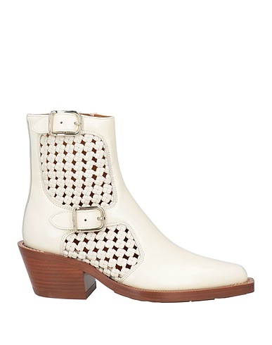 CHLOÉ Ankle boot White Leather