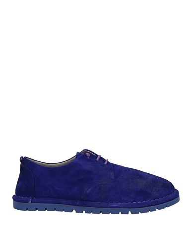 MARSÈLL Laced shoes Purple Leather