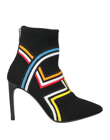 ICEBERG Ankle boot Black Textile fibres
