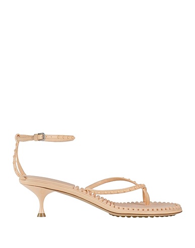 BOTTEGA VENETA Flip flops Blush Goat skin