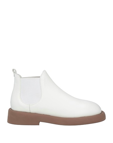 MARSÈLL Ankle boot White Calfskin