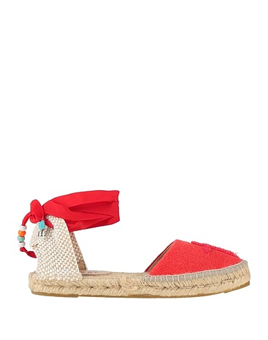 MANEBÍ Espadrilles X FORTE_FORTE Red Textile fibers