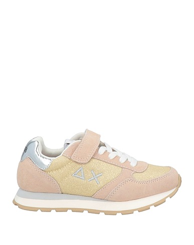 SUN 68 Sneakers Gold Textile fibres, Leather