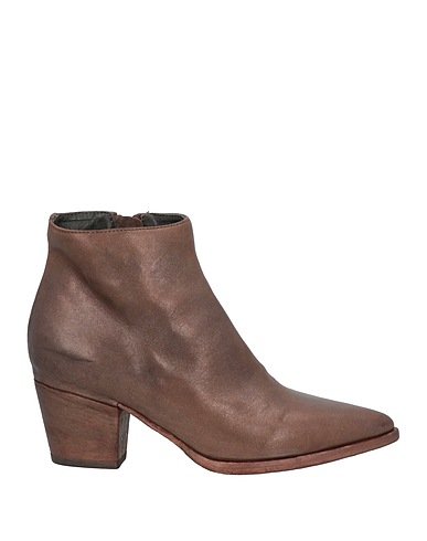 OFFICINE CREATIVE ITALIA Ankle boot Brown Leather