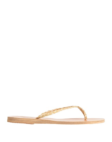 ANCIENT GREEK SANDALS Flip flops Sand Natural raffia