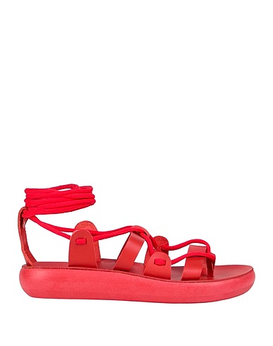 ANCIENT GREEK SANDALS Sandals Red Rubber