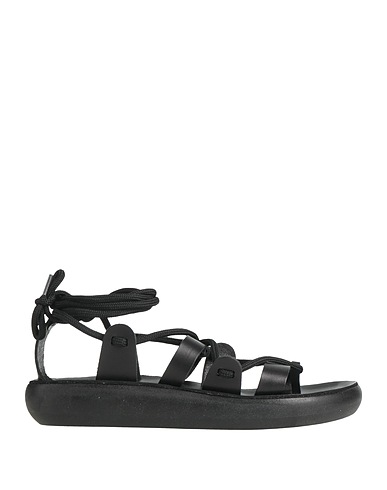 ANCIENT GREEK SANDALS Flip flops Black Rubber