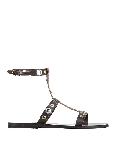 ANCIENT GREEK SANDALS Sandals Dark brown Cowhide