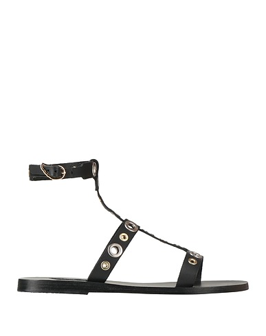 ANCIENT GREEK SANDALS Sandals Black Cowhide