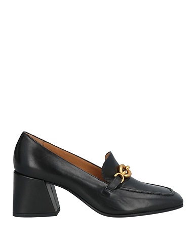 POMME D'OR Loafers Black Leather