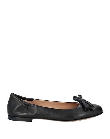 POMME D'OR Ballet flats Black Leather