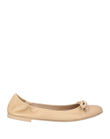 POMME D'OR Ballet flats Beige Leather