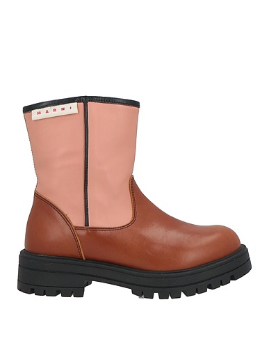 MARNI Ankle boot Brown Leather