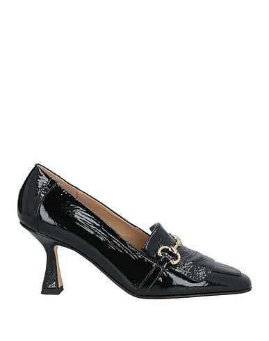 POMME D'OR Loafers Black Leather