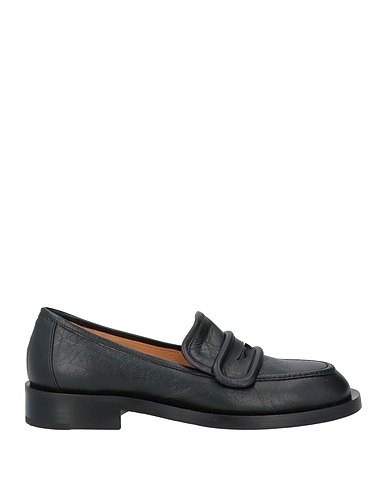 POMME D'OR Loafers Black Leather