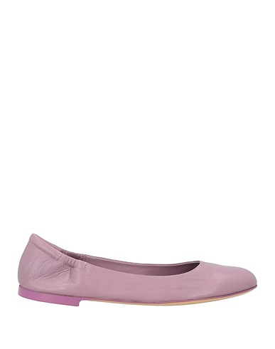 POMME D'OR Ballet flats Mauve Leather