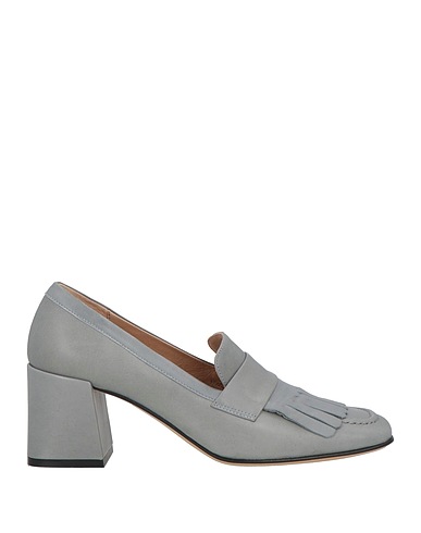 POMME D'OR Loafers Grey Leather