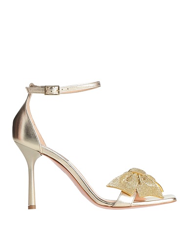 LIU •JO Sandals Platinum Leather