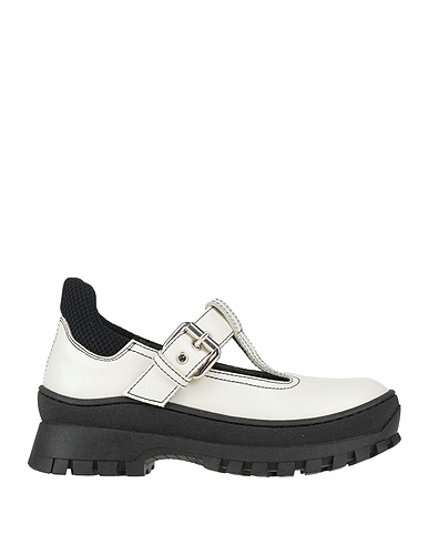 MARNI Loafers Leather, Textile fibres