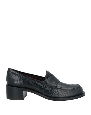 POMME D'OR Loafers Black Leather