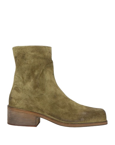 MARSÈLL Ankle boot Sage green Leather