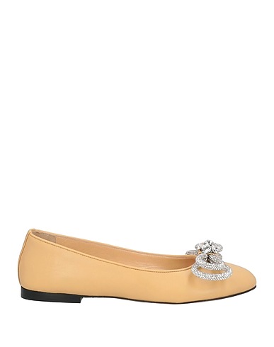 MACH & MACH Ballet flats Sand Leather