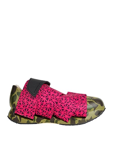 FESSURA Sneakers Military green Rubber, Textile fibres