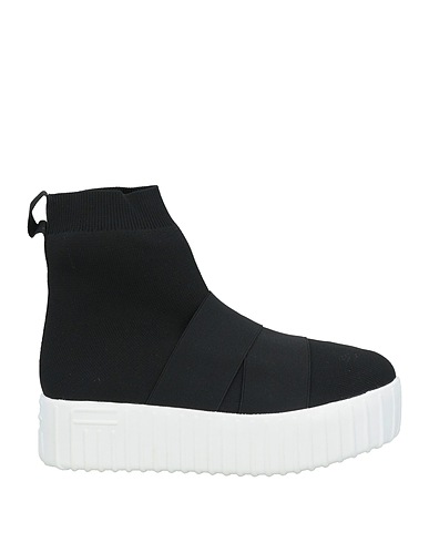FESSURA Sneakers Black Textile fibres