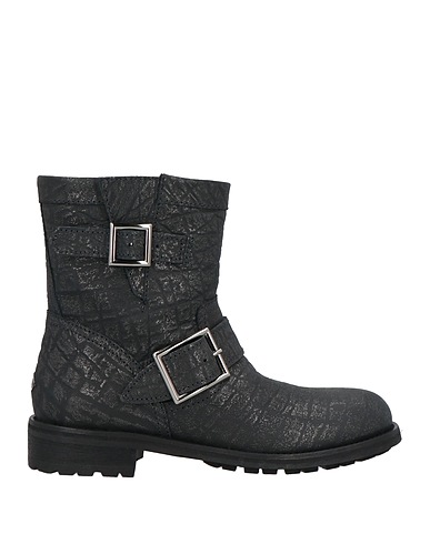 JIMMY CHOO Ankle boot Charcoal Leather