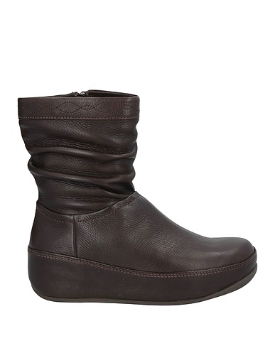 FITFLOP Ankle boot Dark brown Leather