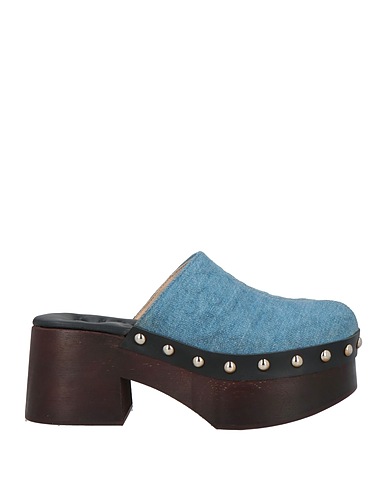 N°21 Mules and clogs Textile fibers