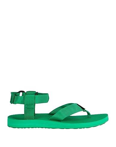 TEVA Flip flops Green Textile fibres