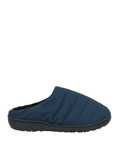 SUBU x AND WANDER Slides and slippers Midnight blue Textile fibres