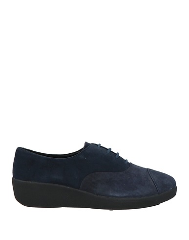 FITFLOP Stringate Blu navy Pelle