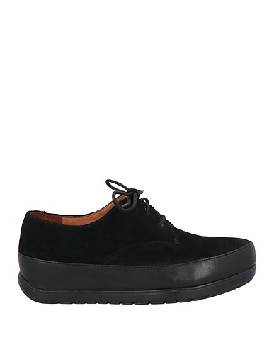 FITFLOP Stringate Nero Pelle