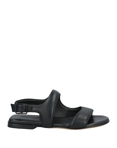 POMME D'OR Sandals Black Leather