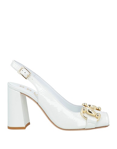 BRUGLIA Sandals White Leather