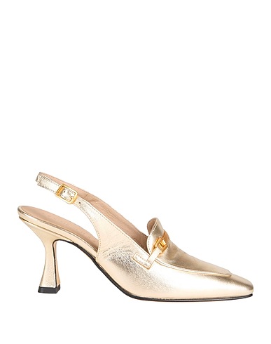 POMME D'OR Pump Gold Leather